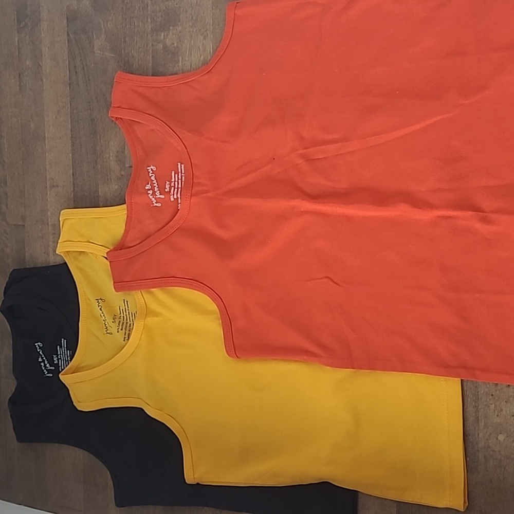 June and January Tank Tops
